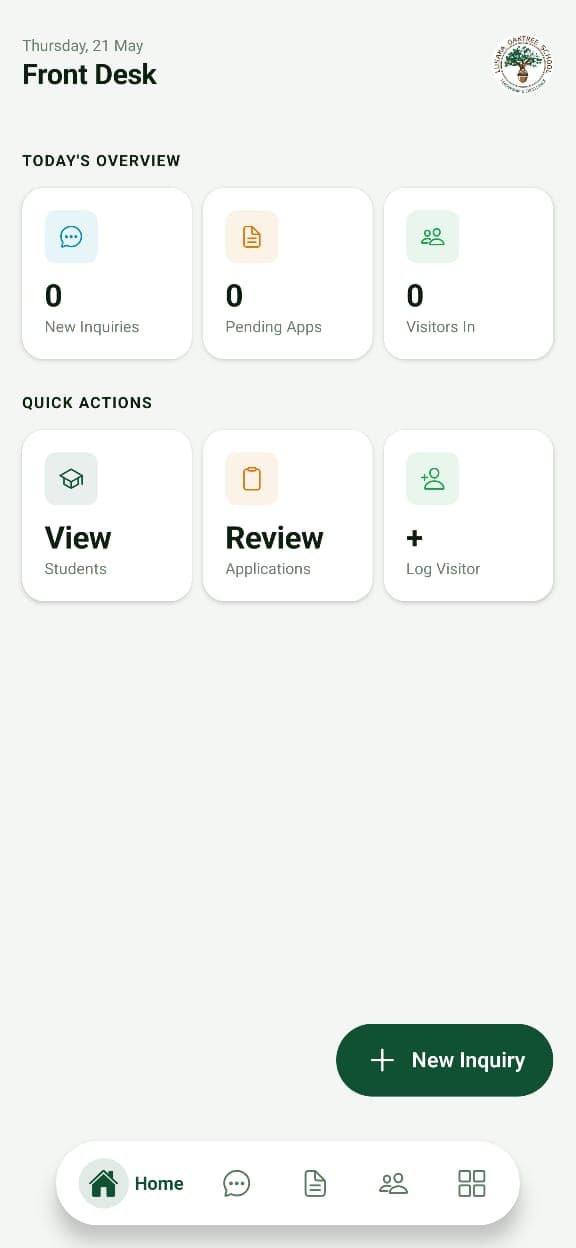 eScholr — screen 1