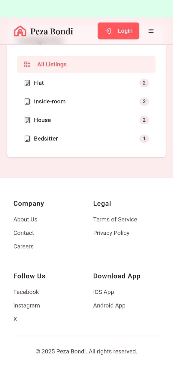 Peza Bondi — screen 2